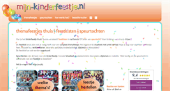 Desktop Screenshot of mijn-kinderfeestje.nl